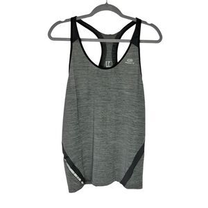 NWT Decathlon Kalenji Medium / Large Gray Running Sleeveless Tank Top Activewear